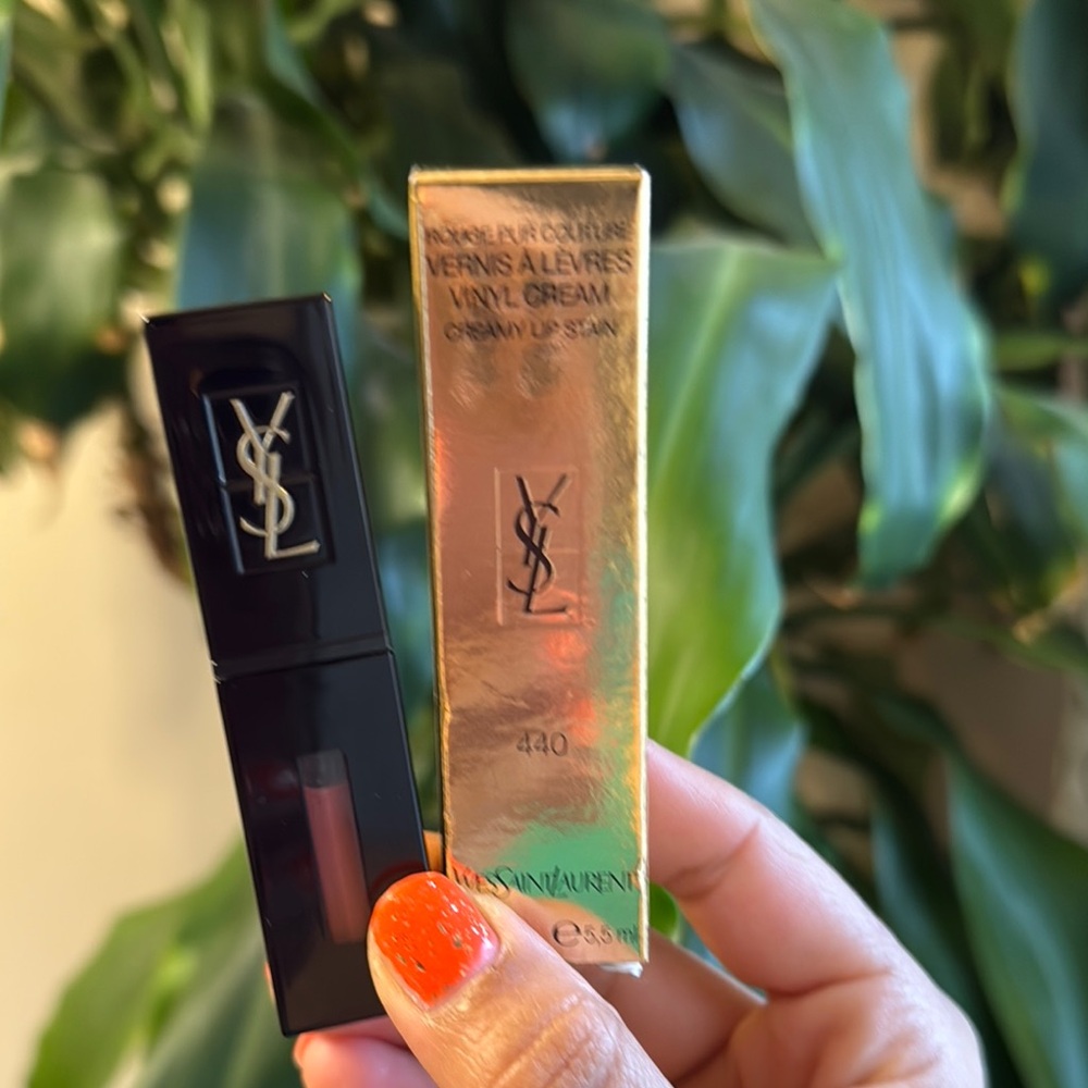 Yves Saint Laurent Black and Gold Lip Balm & Gloss